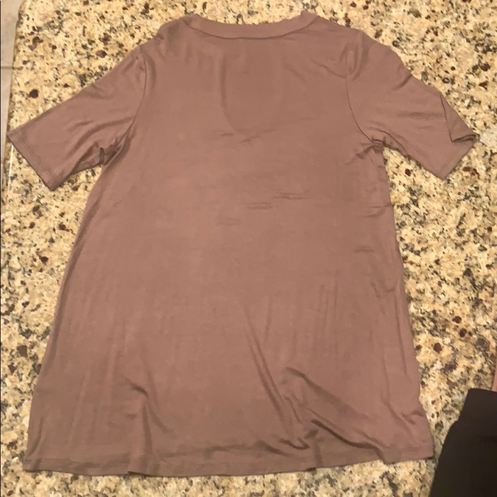 light brown causal short sleeve - Picture 2 of 2